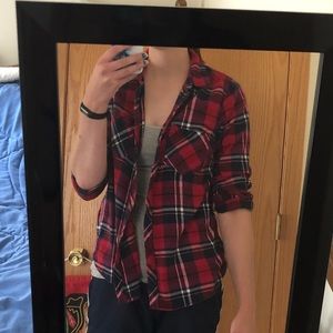 Red/purple Merona women’s flannel